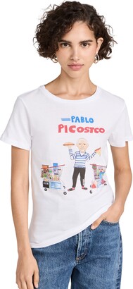 tシャツ 「UNFORTUNATE PORTRAIT」Pablo Piccostco T レディース Whim Gazette tシャツ 「UNFORTUNATE PORTRAIT」Pablo Piccostco